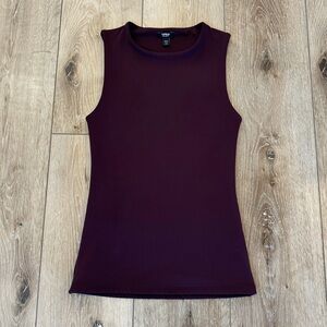 NWOT Express Sleeveless Scuba Tank Top Compression Tank Top XXS